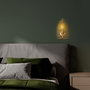 Opviq Lámpara de Pared Leaf - 15322 Dorado